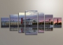 картинка Ростральные колонны. Панорама от магазина модульных картин Приоритет