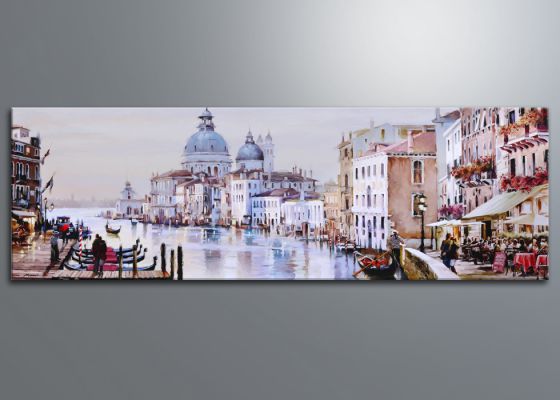 картинка Панорама Венеции. Живопись от магазина модульных картин Приоритет