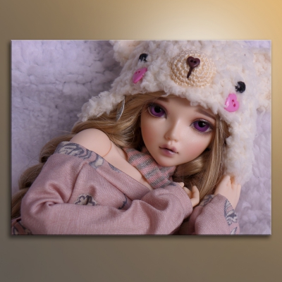 картинка Кукла в шапочке от магазина модульных картин Приоритет