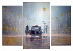 Триптих.Такси в дождливый вечер 