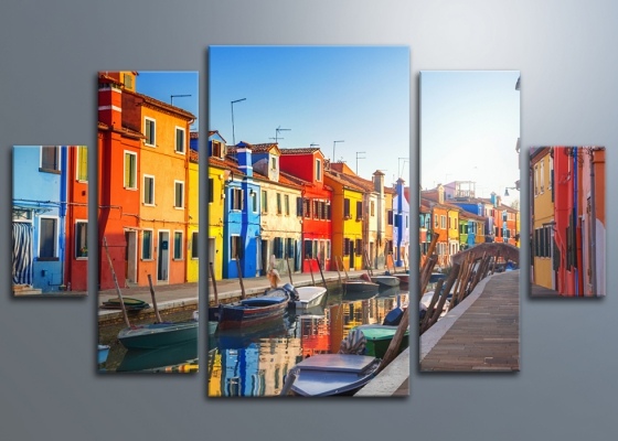 картинка Яркие краски Италии от магазина модульных картин Приоритет