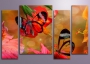Картина Бабочки на цветах из раздела Бабочки