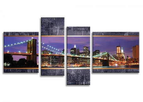 картинка Бруклинский мост от магазина модульных картин Приоритет