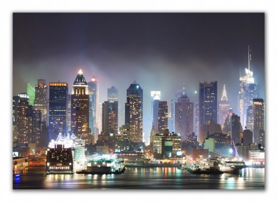картинка Ночной Нью-Йорк 02-47      от магазина модульных картин Приоритет
