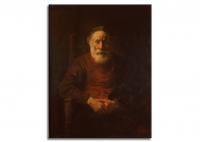 Рембрандт "Портрет старика в красном"