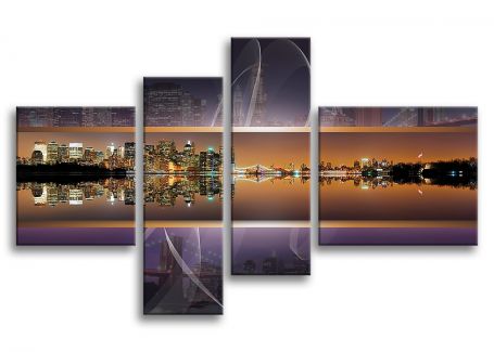 картинка Панорама Нью-Йорка от магазина модульных картин Приоритет