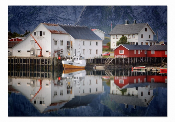 фото картины с природой Норвегия 05-34