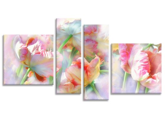 фото картины с цветами Акварельные тюльпаны 