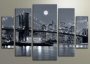 картинка Ночь в Нью-Йорке от магазина модульных картин Приоритет