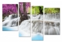 картинка Лесной водопад 04М-140х100 от магазина модульных картин Приоритет