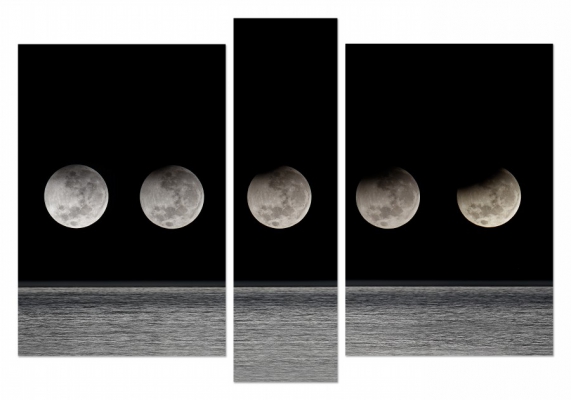 картинка Фазы луны 05-16М от магазина модульных картин Приоритет