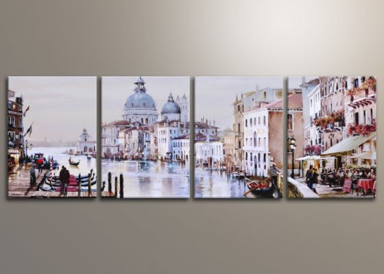 картинка Панорама Венеции от магазина модульных картин Приоритет