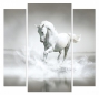 картинка Белая лошадь 05-01М от магазина модульных картин Приоритет