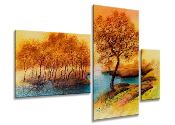 картинка Осенний пейзаж от магазина модульных картин Приоритет