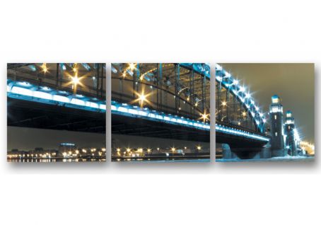 картинка Мост Петра Великого 02-34 от магазина модульных картин Приоритет