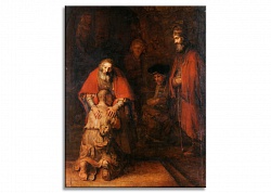 Рембрандт  "Возвращение блудного сына"